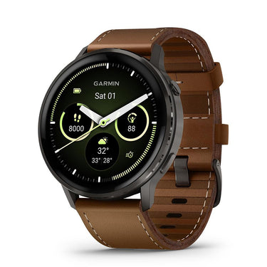 Garmin Venu 4, 45mm Health & Fitness GPS Smartwatch, Slate + Accessories Bundle
