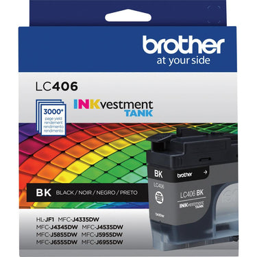 Brother INKvestment Standard-yield Ink cartridges Black with Printer Softwares