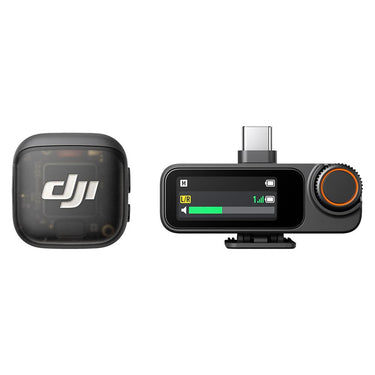 DJI Mic 3 (1 TX + 1 RX) Advanced Mini Wireless Microphone + 1 YR Warranty Bundle