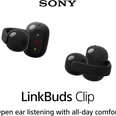 Sony LinkBuds Clip Open-Ear Truly Wireless Earbuds - Black WFLC900/B