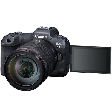 Canon EOS R5 Full Frame Mirrorless Camera Body+Lens Kit with Accessories Bundle