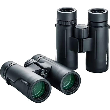 OM SYSTEM Olympus 10x42 PRO Waterproof Roof Prism Binoculars, Black (V501021BU000)