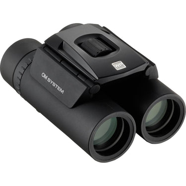 OM Digital Solutions 10x25 WP II Waterproof Roof Prism Binoculars, Black (V656020BU000)