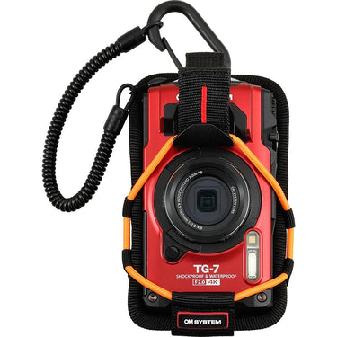 OM Digital Solutions CSCH-123 Tough Sports Holder for TG-Series Cameras, Orange (V656069OW000)