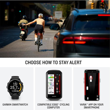 Garmin Varia RearVue 820 Radar Tail Light w/ Advanced Feature+26Month Protection