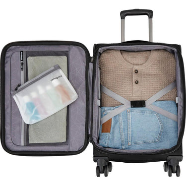 Samsonite Ascella 4.0 Carry-On Expandable Spinner, Black (157042-1041)