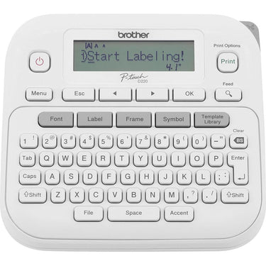 Brother Home/Office Everyday Label Maker with Carrying Storage Case