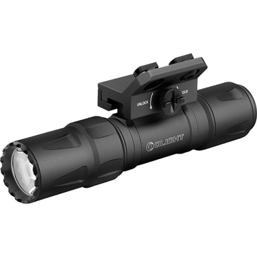 OLIGHT Odin S M-LOK 1500 Lumens Rail Mounted Tactical Light, Matte Black
