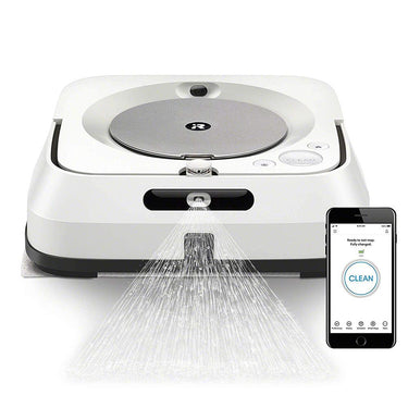 iRobot Braava Jet m6 WiFi Connected Robot Mop M6 (6110) with 26 Month Protection