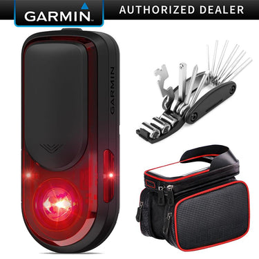 Garmin Varia RearVue 820 Radar tail light with 16-in-1 Tool Kit + Bike Phone Mount