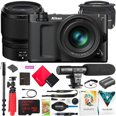Nikon ZR Cinema Camera 6K Full-Frame + 35mm Content Creator Bundle