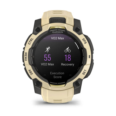 Garmin Instinct 3 - 45 mm Outdoor GPS Smartwatch, AMOLED, Citrine with Citrine Band