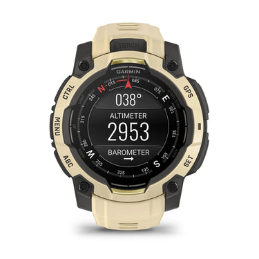 Garmin Instinct 3 - 45 mm Outdoor GPS Smartwatch, AMOLED, Citrine with Citrine Band
