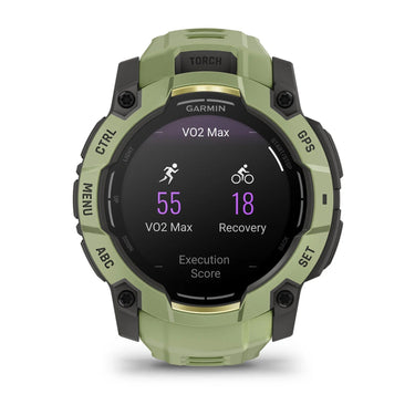 Garmin Instinct 3 - 50 mm Outdoor GPS Smartwatch, AMOLED, Fern Green w/ Fern Green Band
