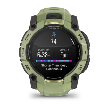 Garmin Instinct 3 - 50 mm Outdoor GPS Smartwatch, AMOLED, Fern Green w/ Fern Green Band