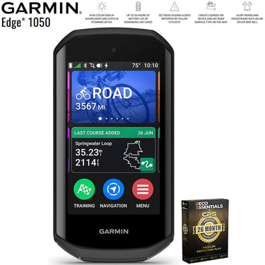 Garmin Edge 1050 Cycling Computer Touchscreen Display with 26 Month Protection