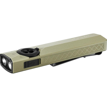 OLIGHT ArkPro Ultra 1,700 Lumens EDC Flat Flashlight, Olive Green