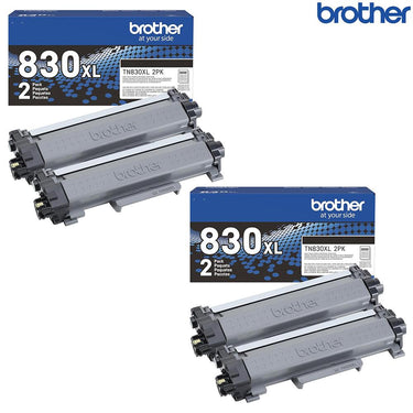 Brother High-Yield Toner Black Twin Pack (2-Pack x2) (3,000 Pages/Cartridge)