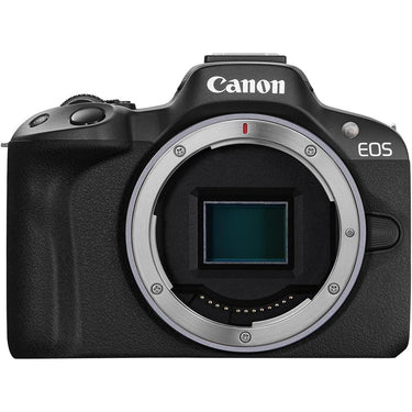 Canon EOS R50 Mirrorless Camera Vlogging Creator Kit 5811C109 + 64GB Memory Bundle