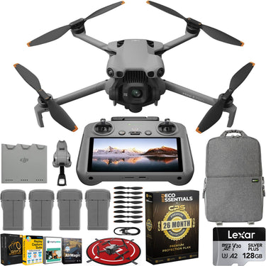 DJI Mini 5 Pro Drone Fly More Combo 4 Battery Bundle with RC 2 Deluxe Kit