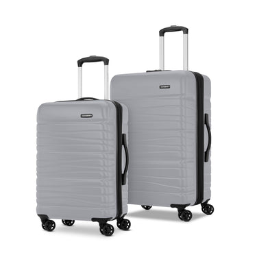 Samsonite Evolve SE Hardside Expandable Luggage with Spinners | Titanium | 2PC SET