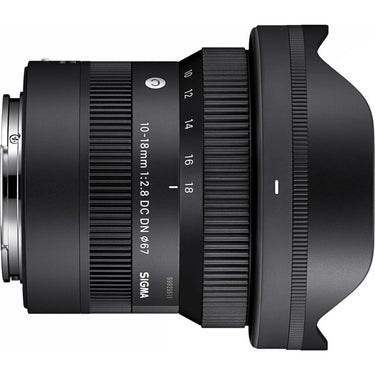 Sigma 10-18mm f/2.8 DC DN Contemporary Lens (Sony E-Mount) with Lexar 64GB Card