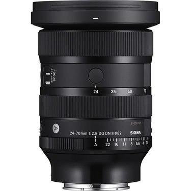 Sigma 24-70mm f/2.8 DG DN II Art Camera Lens (Sony E) with Lexar 64GB Card