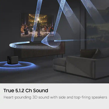Samsung HWQ800H 5.1.2 ch. Q-series Dolby Atmos Soundbar System (2026)