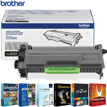 Brother High Yield Toner with Tech Smart USA Printer Softwares