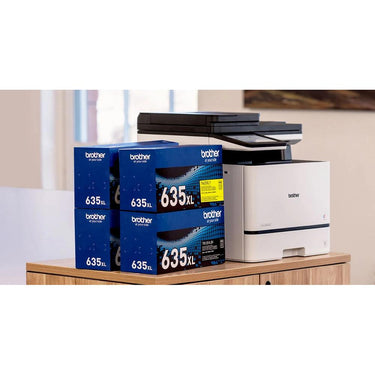 Brother Business Color Laser All-in-One Printer with Duplex Print, Scan