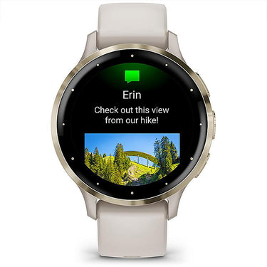 Garmin Venu 3S Health Fitness GPS Smartwatch (41mm) w/ Accessories Bundle