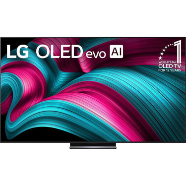 LG 83 Inch C5 OLED evo 4K TV (2025) with S80TR Soundbar & Deluxe Accessory Bundle