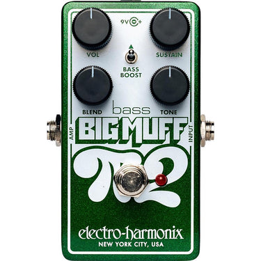 Electro-Harmonix Nano Bass Big Muff Pi 2 Fuzz Pedal
