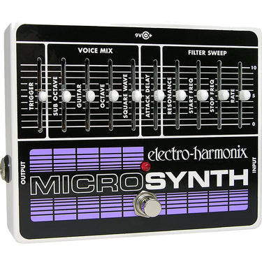 Electro-Harmonix Micro Synth Analog Guitar Synth Pedal