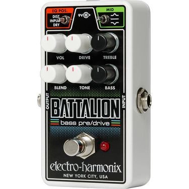 Electro-Harmonix Nano Battalion Bass Preamp and Overdrive Pedal
