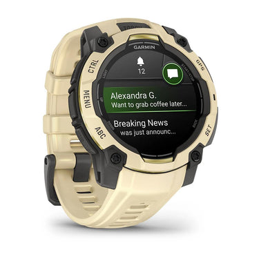 Garmin Instinct 3 - 45 mm GPS Smartwatch AMOLED Citrine with 26 Month Protection