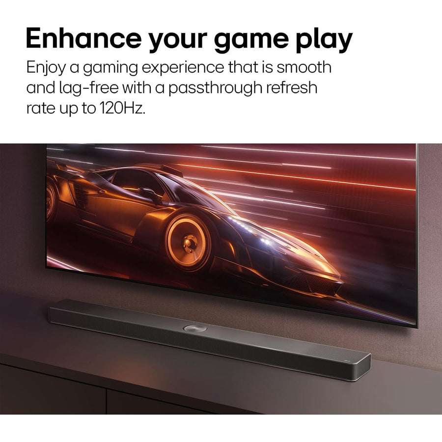LG 9.1.5 Ch Soundbar with Rear Speakers and Subwoofer + 26 Months Protection Bundle
