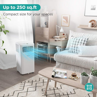 Hisense Portable Air Conditioner 6,000 BTU, white (Refurbished)