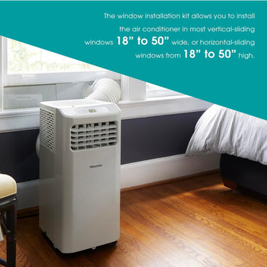 Hisense Portable Air Conditioner 6,000 BTU, white (Refurbished)