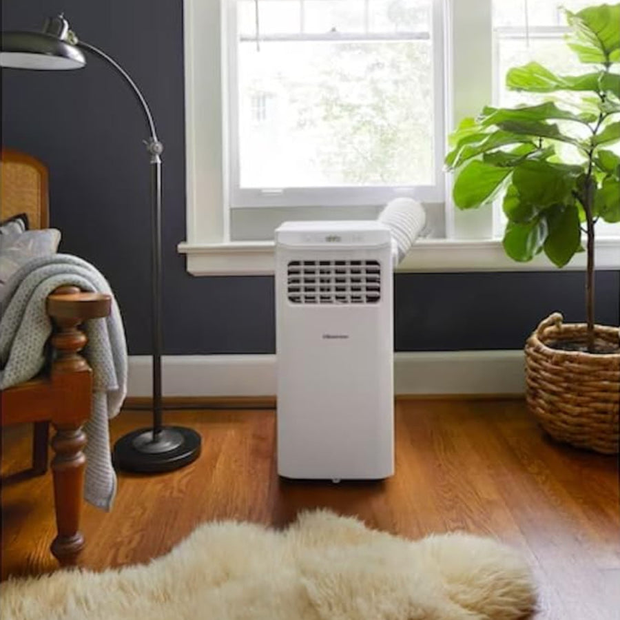 Hisense Portable Air Conditioner 6,000 BTU, white (Refurbished)
