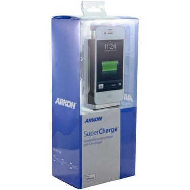 Arkon SuperCharge Windshield Power Docking Mount for iPhone 4/4S/3G with Bonus Stylus