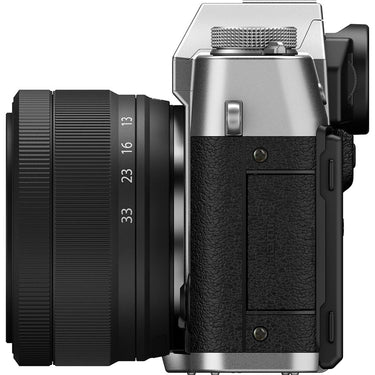 Fujifilm X-T30 III 26.1MP 6.2K Camera Body with XC13-33mm Lens, Charcoal Silver