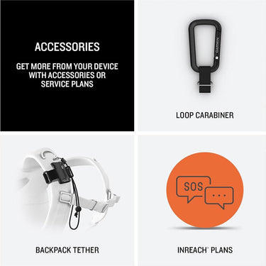 Garmin inReach Mini 3 Compact SOS Satellite Communicator + Safety Light Bundle