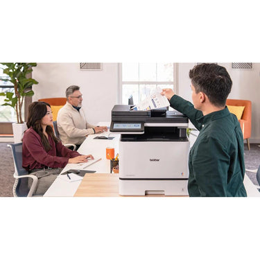 Brother Business Color Laser All-in-One Printer + Tech Smart USA Software Bundle