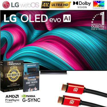 LG 83" C5 Series OLED evo 4K UHD Smart webOS TV (2025) w/ 4 Year Warranty Bundle