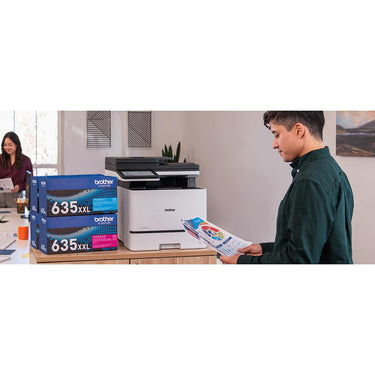 Brother Genuine Super High Yield Toner Cartridge Black with Printer Softwares