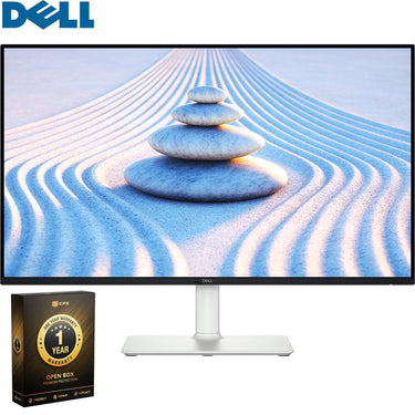 Dell 27 Inch Monitor FHD Display 100Hz Refresh Rate Open Box + 1 Year Warranty