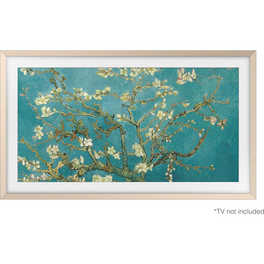 Samsung 85" The Frame Customizable Bezel Sand Gold Open Box + 1 Year Warranty