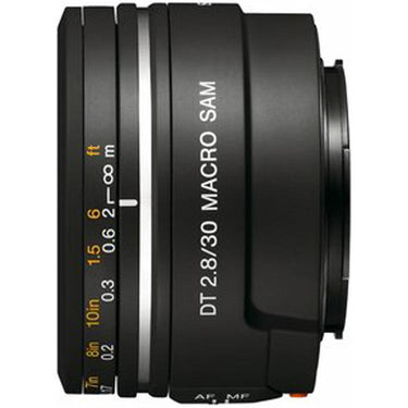 Sony SAL30M28 - 30mm f/2.8 Macro SAM A-Mount Lens for Sony Alpha DSLR's