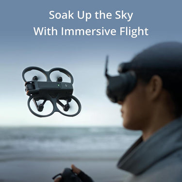 DJI Avata 2 Fly Smart Combo (Single Battery) with FPV Drone, Goggles, Remote